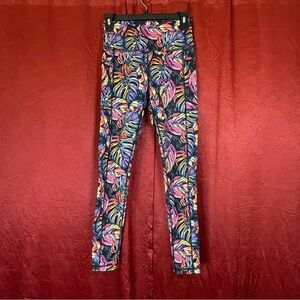 CVG Contantly Varied Gear Tropic Like Its Hot Compression Leggings Xsmall NWOT